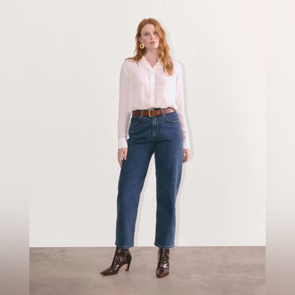 Everlane The Curvy Way High Jean vintage indigo size 29